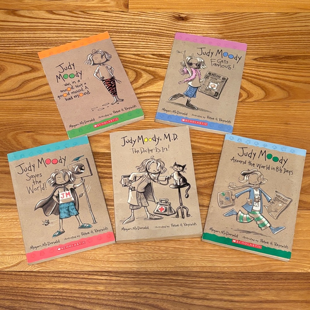 Bundle of Judy Moody Chapter Books by Megan McDonald
